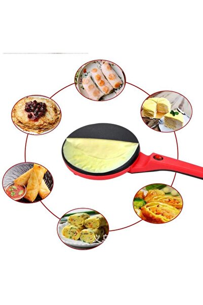 SP ISNUP Electric Crepe/Pancake Maker — Non-stick, Fast Heating (600W, 220V)