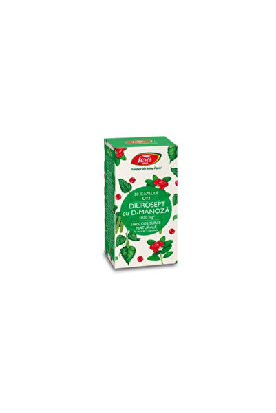 Fares Diurosept cu D-Manoză, U72, 30 capsule