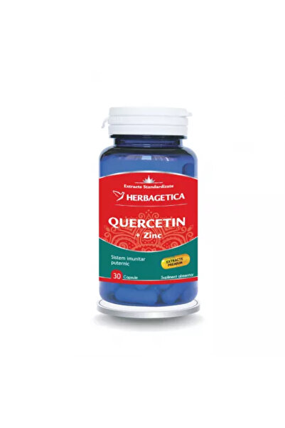 herbagetica Quercetină Plus Zinc, 30 capsule