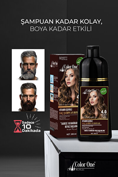 Color One COLOR ONE AÇIK KAHVE SAÇ ŞAMPUANI (BEYAZLAR İÇİN) 300 ML