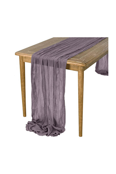 Other Șervețele rotunde de masă cu model boho, cu crin rustic și mov, pentru ...