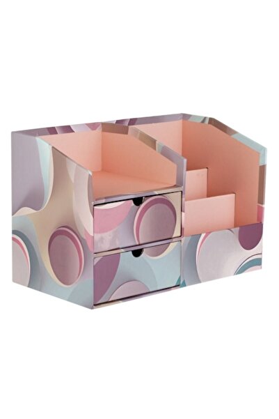 SHOPIENS Κουτί οργάνωσης γραφείου από μάρμαρο, διαμερίσματα & συρτάρια, πολύχ...