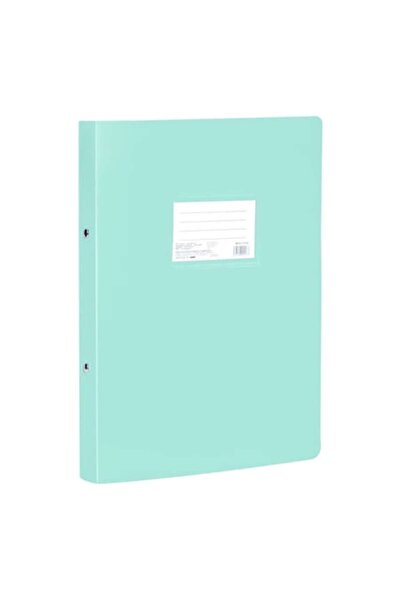 SHOPIENS A4 Ring Binder, Green, 2 Rings, 23.5x31 cm, Capacity 40+ Sheets
