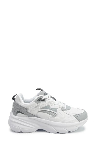 Kinetix Romıly Pu W White-Dark Gray Women's Sports Shoes