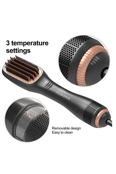 Denx 2 in 1 Heated Hair Brush