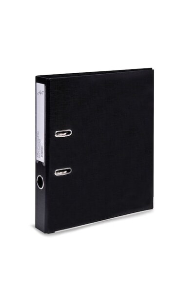 SHOPIENS Ring Binder Elfen, 31x24 cm, Laminated Cover, 2 Rings, Black