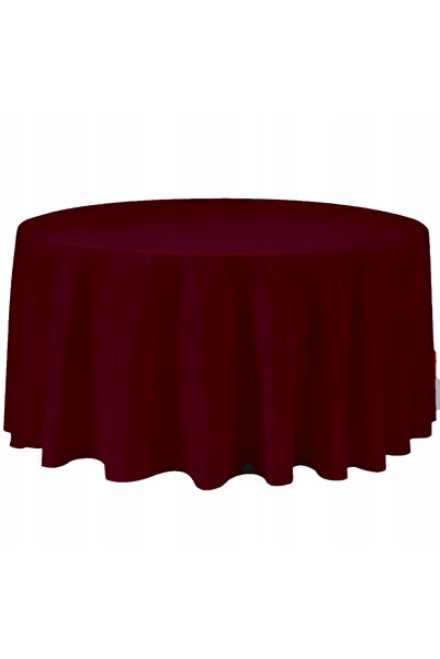 Other Față de masă rotundă bordo 320cm pentru banchet de nuntă