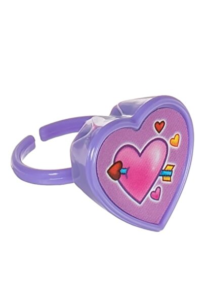 SHOPIENS Σετ σφραγίδων δαχτυλιδιών, μοντέλο καρδιάς, πολύχρωμο, 5 τεμάχια