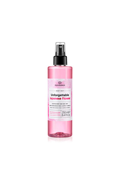 Equivalenza Spray de corp și păr cu flori japoneze de neuitat, Equivalenza, 250 ml