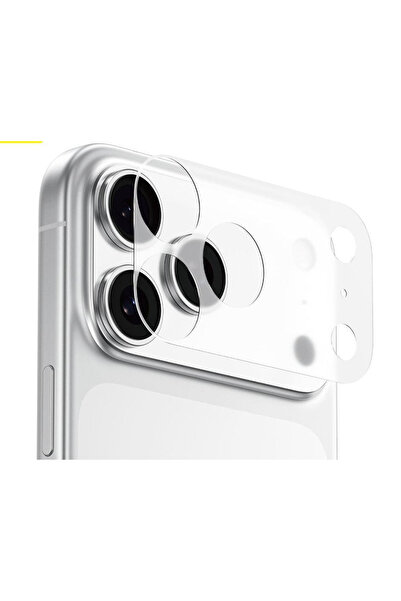 NANOSPACE iPhone 17 Pro Max İle Uyumlu Nano Esnek İnce Nano Kamera Koruyucu