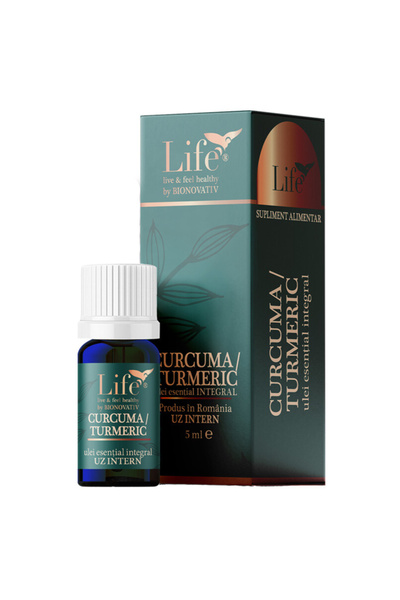 Bionovativ Turmeric/Curcuma whole essential oil, 5 ml