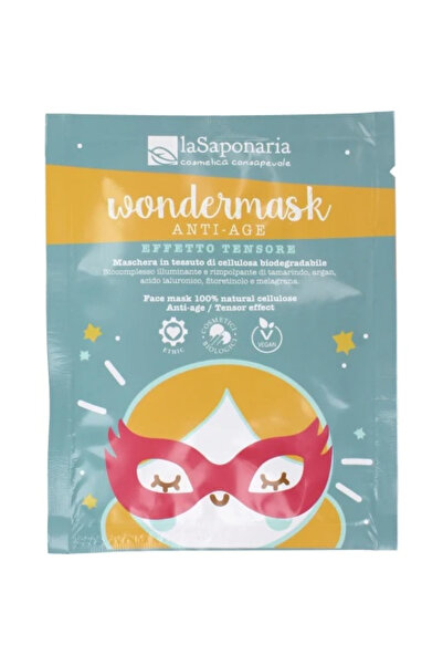 La Saponaria Anti-ageing cellulose face mask, 10 ml,