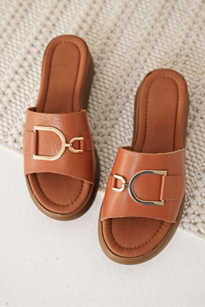 TRENDELLA Maria Tan Genuine Leather Slippers