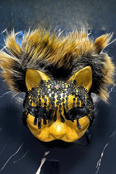 Quincey THERİAN KEDİ MASKESİ HALLOWEEN FANTAZİ PARTİ