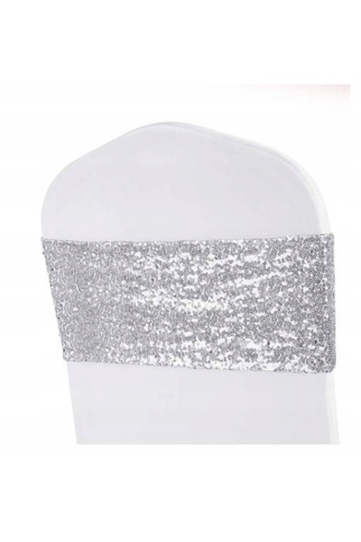 Other BANDĂ DE SCAUN CU PAIETE ARGINTII