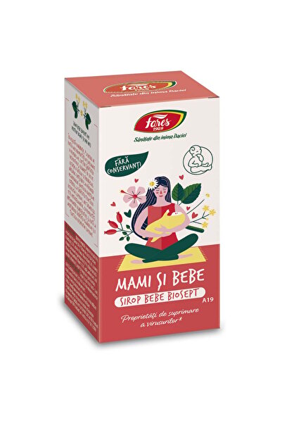 Fares Sirop Biosept Mamă și Bebeluș 100ml
