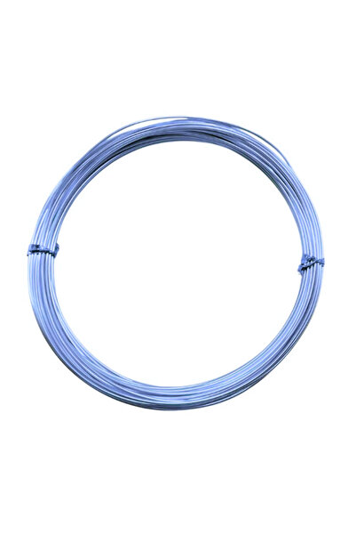 Alize 3 meters of silver metal wire, 2 mm thick