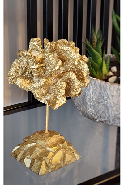 MURANO Renkli Soyut Mercan Formlu Dekoratif Obje – Modern Masa Üstü Aksesuar ...