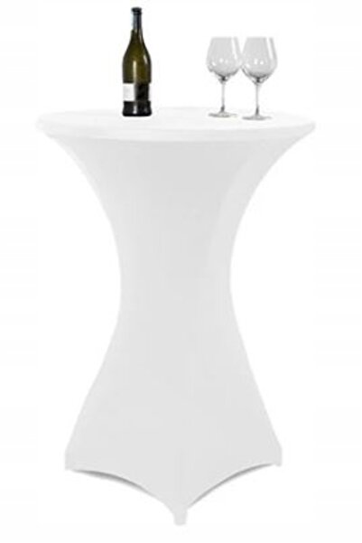 Other FAȚĂ DE MASĂ PENTRU MASĂ DE COCKTAIL BAR 80 ALBĂ