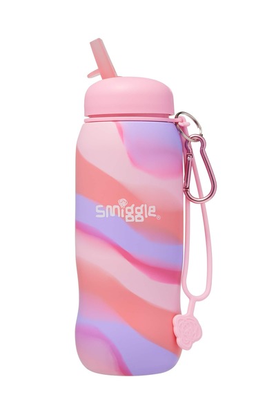 SMIGGLE - Surreal Katlanabilir Silikon BPAsız 630ML Suluk