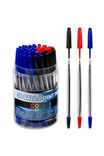 SHOPIENS Set pixuri cu bilă, multicolore, 50 de piese