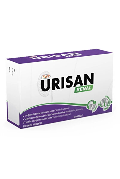 SUN WAVE PHARMA Urisan Renal, 30 capsule,