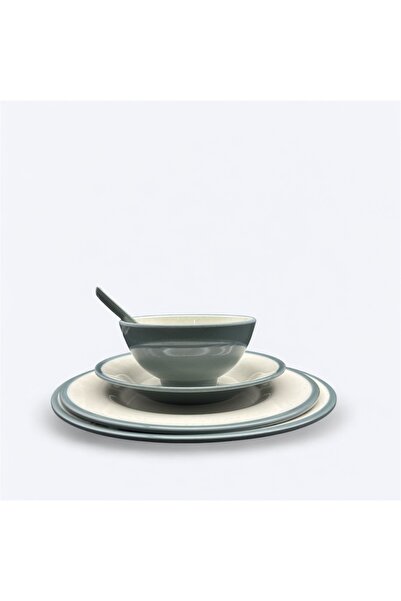 CC Luxury melamine dinner set, 40 pieces, for 6 people, two colors