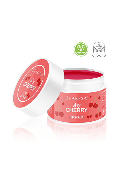 Claresa Scrub de buze Shy Cherry!