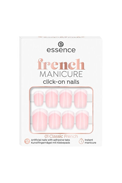 Essence French Manicure click-on nails 01, 12 pieces