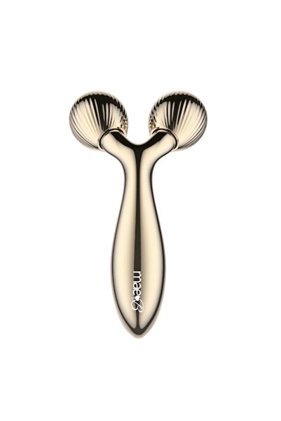 Mae B Rolă de masaj pentru modelarea conturului, ergonomică, aurie