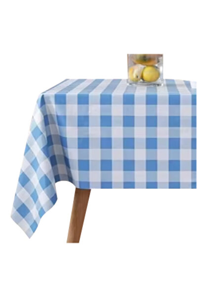 Other Față de masă în carouri italiene albastre 140x240cm carouri italiene pa...