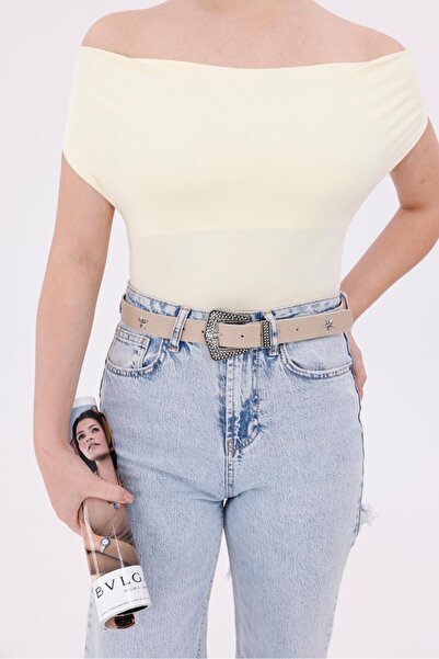 MODAM HİFA Curea pentru pantaloni cu cataramă în relief, cu figură de stea, curea pentru rochie, curea pentru cămașă, curea pentru haină, curea pentru femei