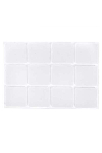 SHOPIENS Αυτοκόλλητα Διπλής Όψης, 21x21mm, Σετ 12 Τεμ., MYONNA IT & E-COMMERCE