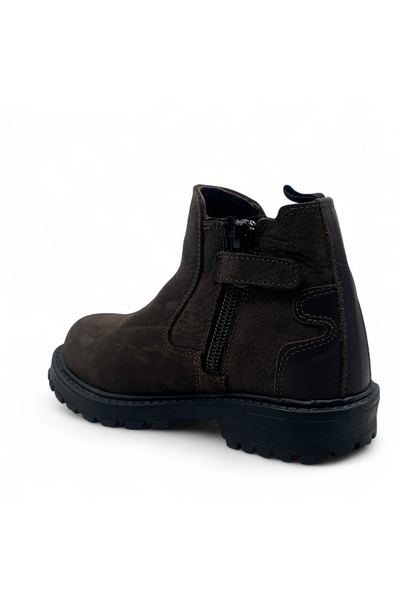 Guppy Kids Hakiki Deri ve Ortopedik Taban Unisex Chelsea Bot