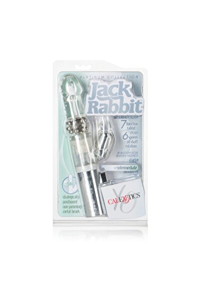 CalExotics Stimulator, CalExotics, Colecția Platinum Jack Rabbit, 12,75 cm x 3,75 cm