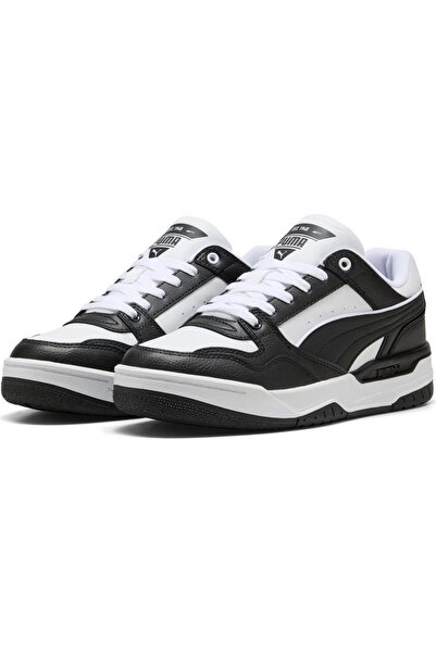 Puma 400197 03 Rebound Retro Beyaz-Siyah Kadın Spor Ayakkabı