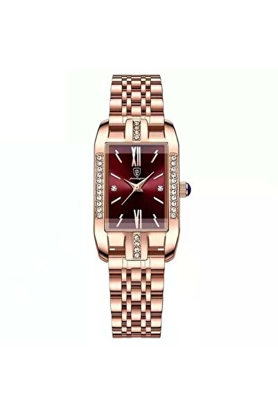 POEDAGAR Ceas de mână pentru femei, cuarț, elegant, lux, casual, la modă, oțe...