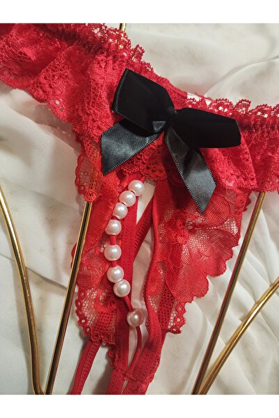 G&H UNDERWEAR Прашки с перлени нишки