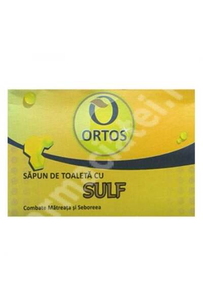 Ortos Sulfur Soap, 100 g