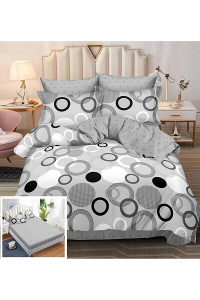 Pucioasa 6-piece elastic bed linen Zia SX076