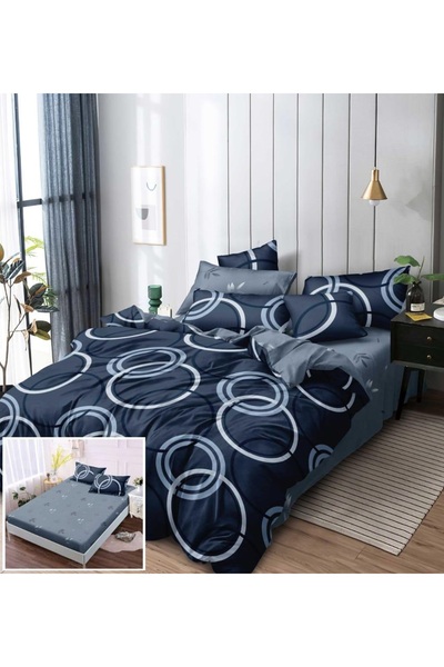 Pucioasa 6-piece elastic bed linen Mountain SX197