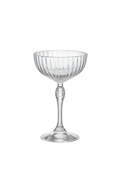 Bormioli Rocco Set of 6 AMERICA'20s Cocktail Coupe Glasses