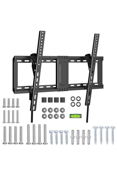Generic حامل حائط تلفزيون NOAEOU المائل لمعظم أجهزة التلفزيون المسطحة/المنحنية مقاس 32-72 بوصة، حامل عالمي مع أقصى قدر من VE 600 × 400 مم