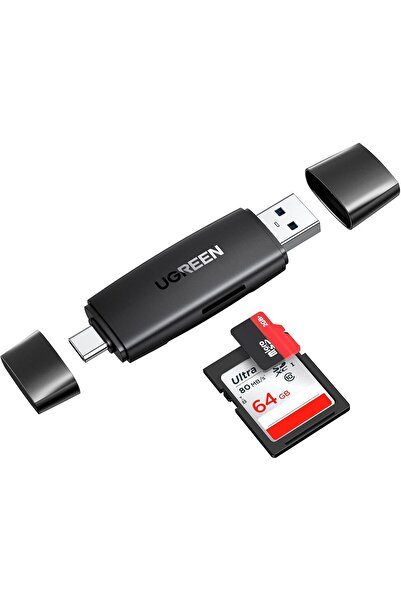 Generic UGREEN Card Reader For iPhone 17 Series 【Dual Cards & Dual Ports】SD/M...