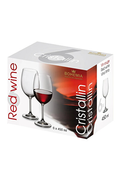 Bohemia Royal Crystal Set de 6 pahare cristal Bohemia Cristallin 450 ml