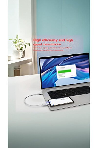 Sweet seven USB-C Female to Male Adapter (4-Pack) by — Compatible with iPhone/iPad, Fast Charging