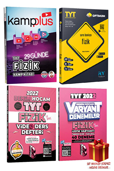Tonguç Yayınları TYT 29 Günde Fizik Kamp Kitabı-Kampplus+Soru Bankası+Fizik'l...