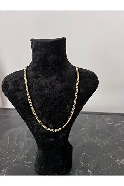 shop قلادة ذهبية من الفولاذ المقاوم للصدأ ذات لمعان ناعم وبراق