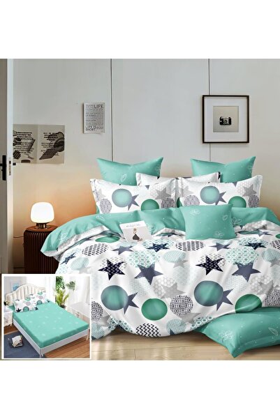 Pucioasa 6-piece elastic bed linen Aroma SX225