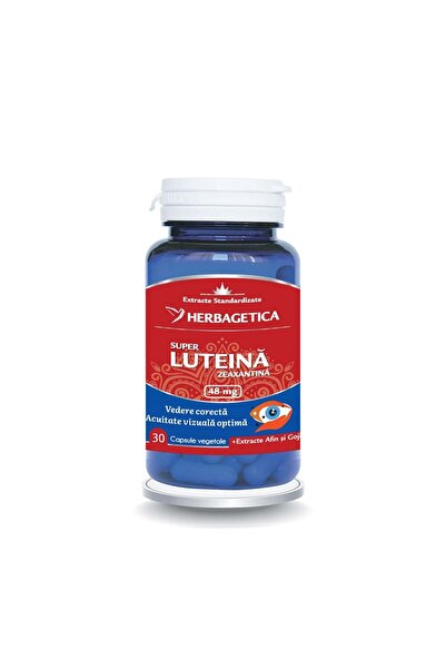 herbagetica Super Luteină Zeaxantină 30 Capsule